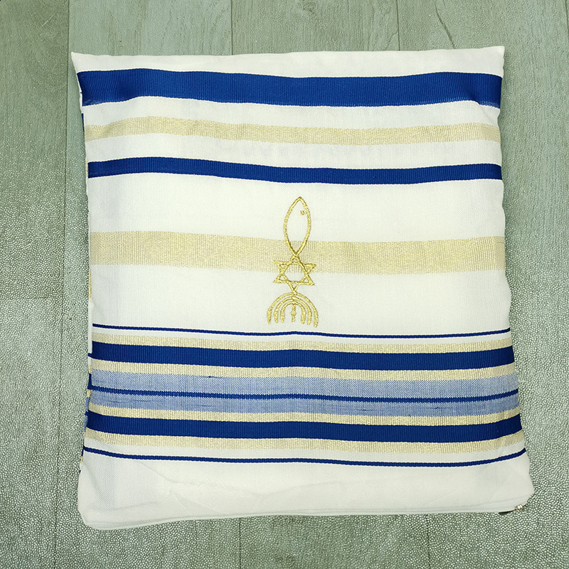 Scarves 108*180cm Large Size Tallit Prayer Shawl Israel Talit Bag Tallis Israeli Praying Scarfs Priez Wraps Prayer Shawl Talis Je 231011