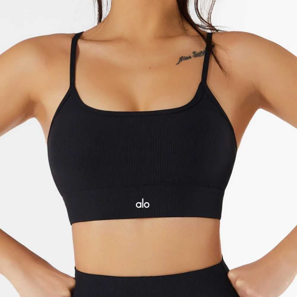 Bras A sports bra that combines top European and American running bra suspension sets H241204