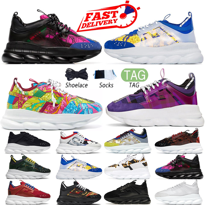 Designer shoes men women shoes luxury Suede Triple Black White blue green Gold Red yellow Brown Orange Blue mens casual trainers platform sneakers