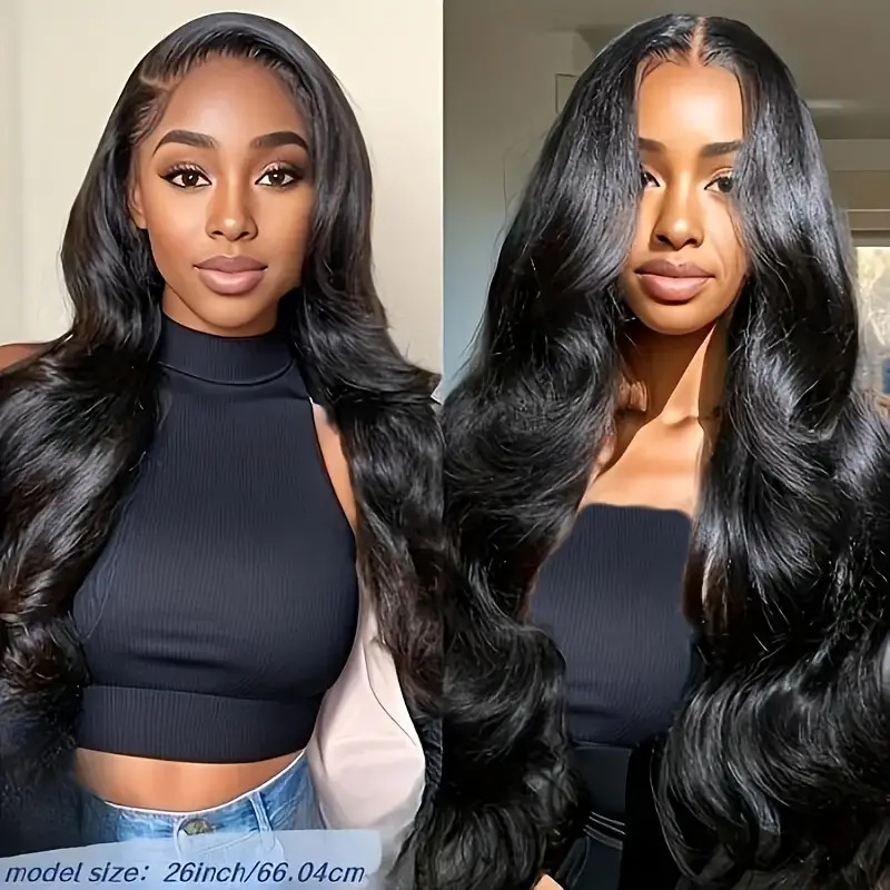 Deep Wave Hair 13x4 HD Lace Lifelike Wigs Simulation Real Human Hair for Women Brazilian Big Curly Lace Hair Wig 280% Density Frontal Wig Synthetic Si