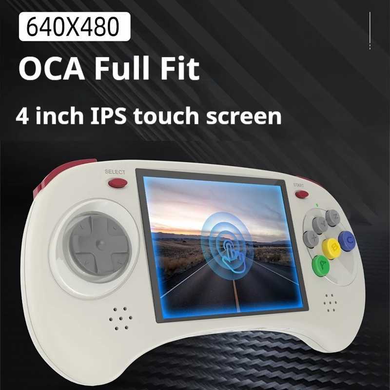 New Rg Arc 640 * 480 Game Console Handheld Open Source Android Dual System Joystick Machine Classic Fighting Arcade MachineXJ241204