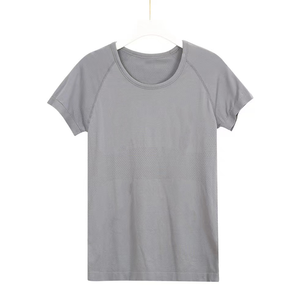 Align 2.0 Yoga short sleeve long sleeves Solid Color Nude Sports Shaping Waist Tight Fiess Loose Jogging Sportswear Women's High Quality 2025 new