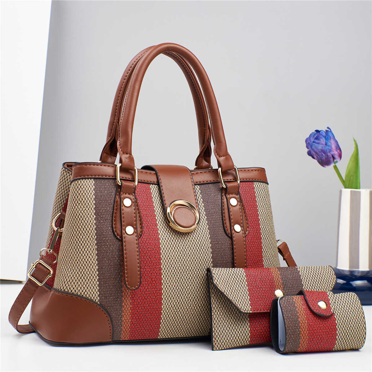 Autumn Large Capacity Handbag Fashion Versatile Women's Single Shoulder Crossbody Bag 241215