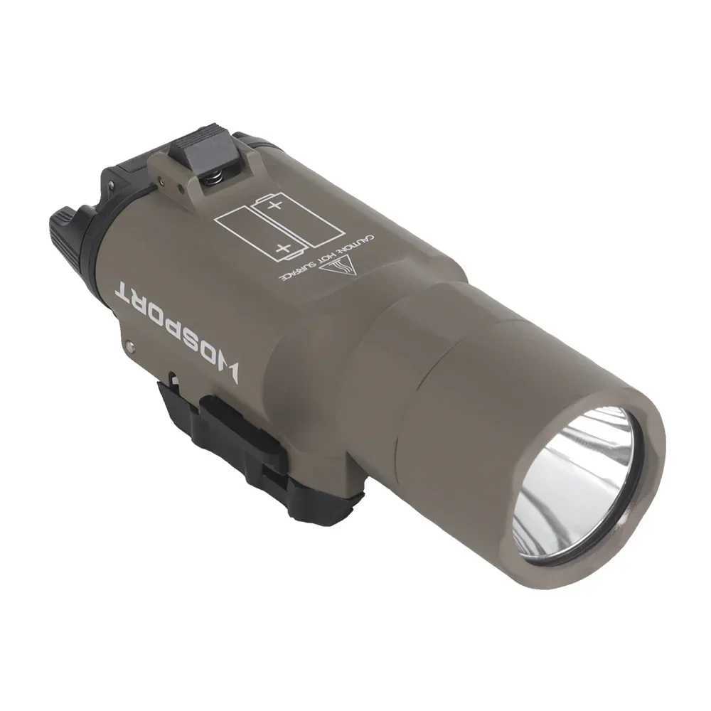 X300U X300 Ultra X300U-A pistol light air gun helmet light weapon flashlight flicker 800 lumensW241204