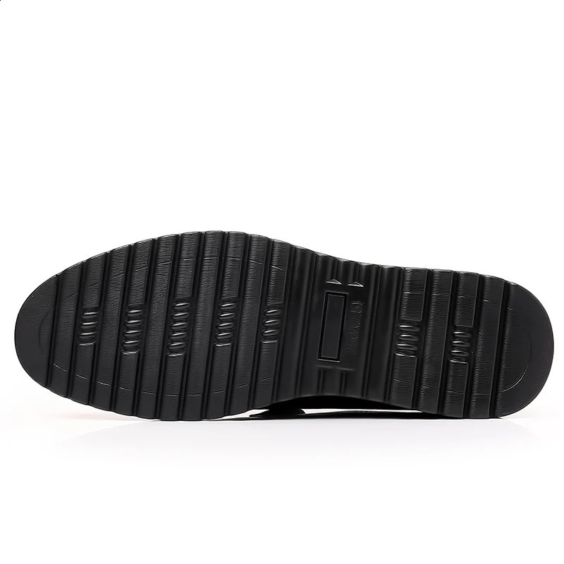 selling mens leather handmade shoes 39-47 soft anti slip rubber office mat mens casual leather business soft shoes 241203