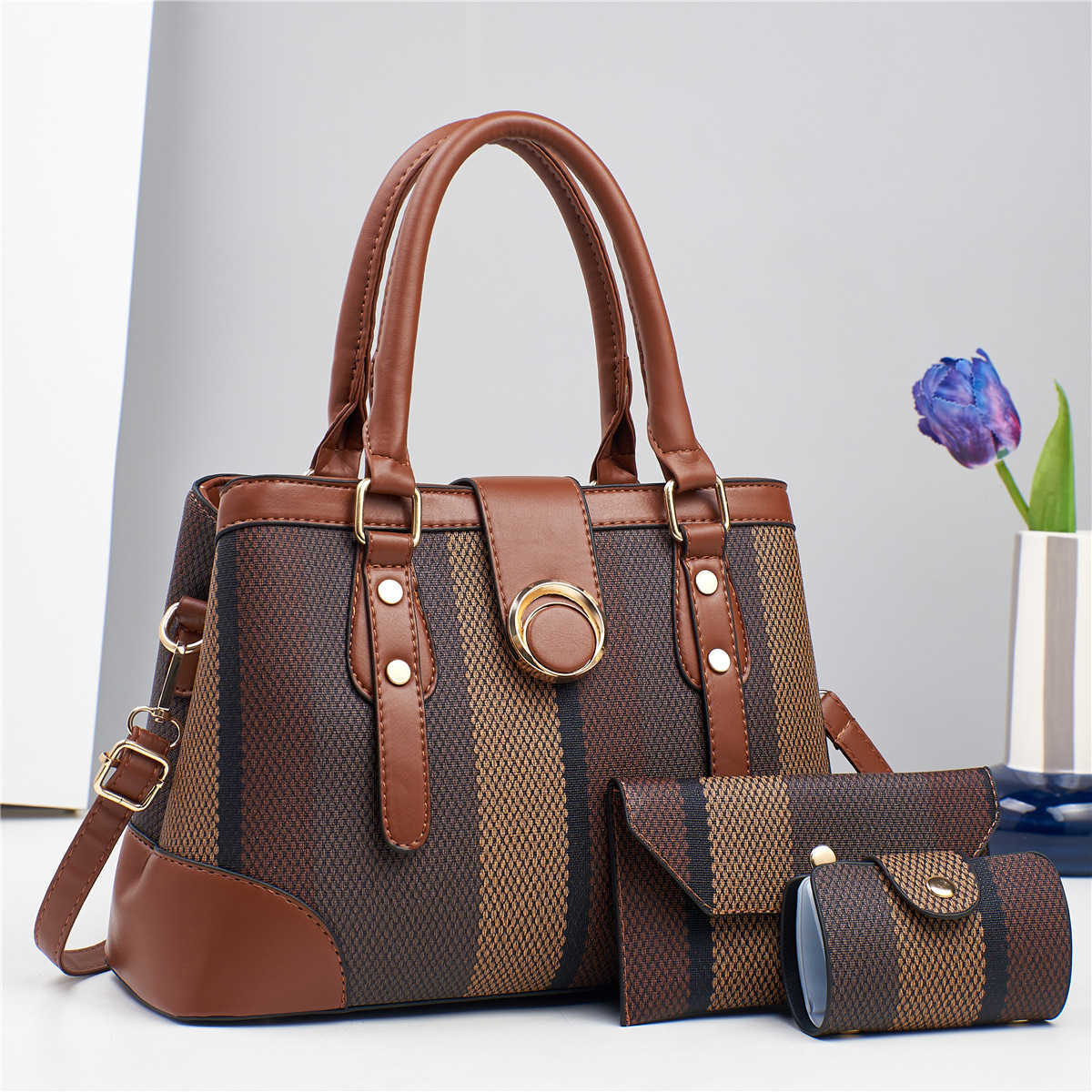 Autumn Large Capacity Handbag Fashion Versatile Women's Single Shoulder Crossbody Bag 241215