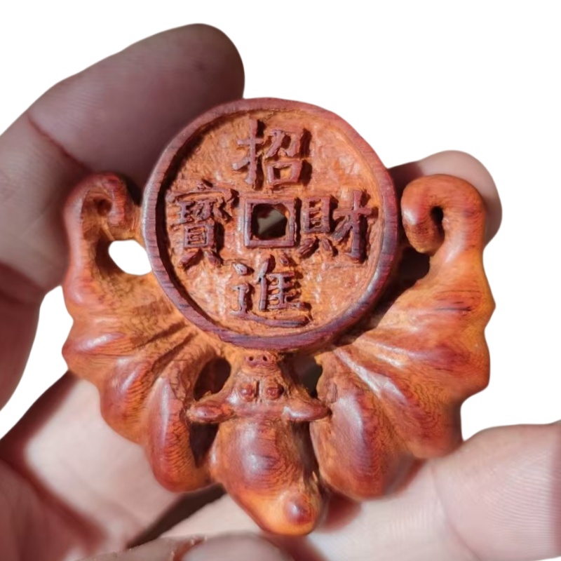 Chinese Culture Inspired Artisanal Copper Coin Decor A Token of Fortune and Success