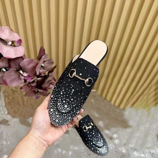 Le Fu shoes, leather brushed Le Fu women's shoes, women's slip on Oxford thick rubber luxury slippers, leather dress shoes, wedding shoes