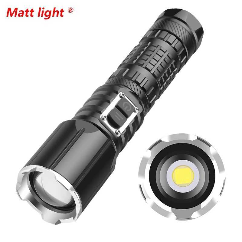 Convoy Flashlight Shock Self-Defense Lamps Led Flashlight Ultra Powerful Rechargable Torch Survival Equipment Usb Charging Light Z241204