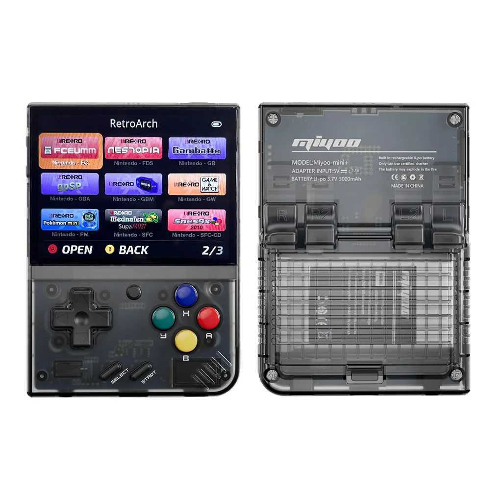 Miyoo mini plus+ Open-Source Retro Handheld Game Console - Portable GBA PS1 Linux Open-Source Gaming SystemXJ241204