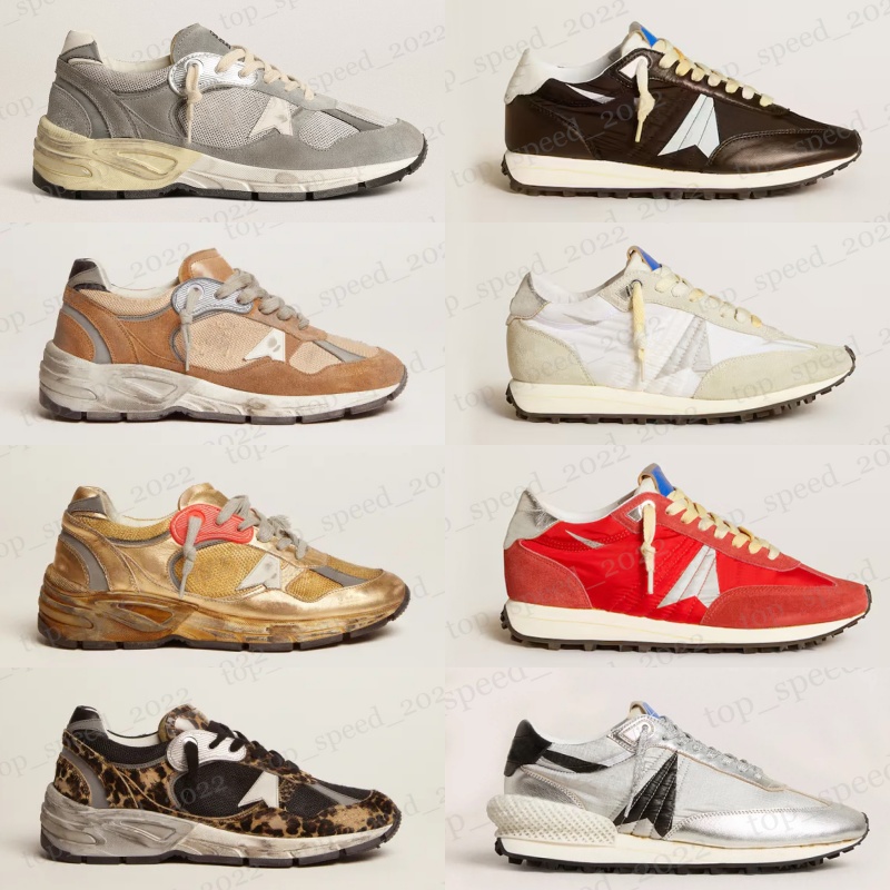 Designer Shoes Dad Super Star Sneakers New Release Running shoes Brand Italy Sequin Classic White Do-Old Dirty Women Men Casual Shoe