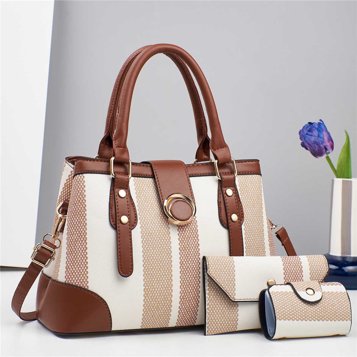 Autumn Large Capacity Handbag Fashion Versatile Women's Single Shoulder Crossbody Bag 241215