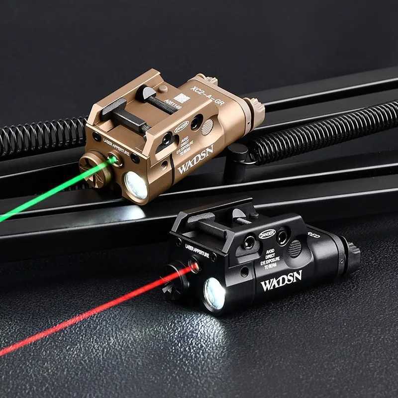 WADSN Tactical XC XC2 Flashlight P320 Glock 7 G7 G9 Air Gun Weapon Reconnaissance Accessories Suitable for 20mm Picatinny RailW241204