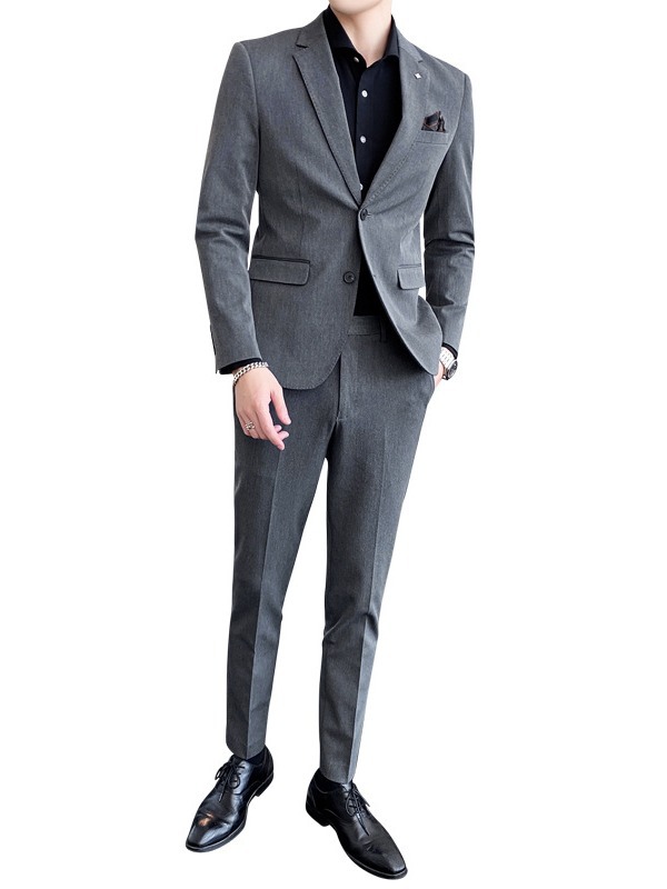 H508 Suit Suit Men's Wedding Suit Business Suit Groom Korean Style Slim