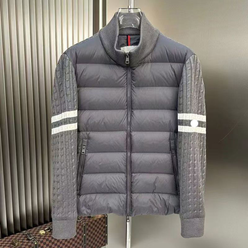 Men's jacket Designer Down Jackets winter Hooded puffer jackets Parkas Slim Embroidered badge Womens Outerwear Coats m-3xl