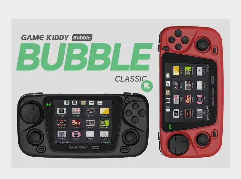 Gkd Kiddy Bubble 3.5 Inch 4000ma Rk3566 Processor Video Output Portable Retro Nostaic Handheld Game Machine.XJ241204