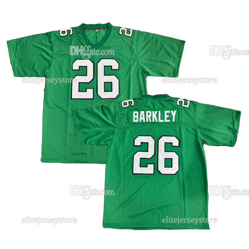 Personalized Custom Football 2025 Jersey Saquon Barkley Cooper DeJean Jalen Hurts Kenny Pickett Jason Kelce Brown Miles Sanders DeVonta Smith Haason R