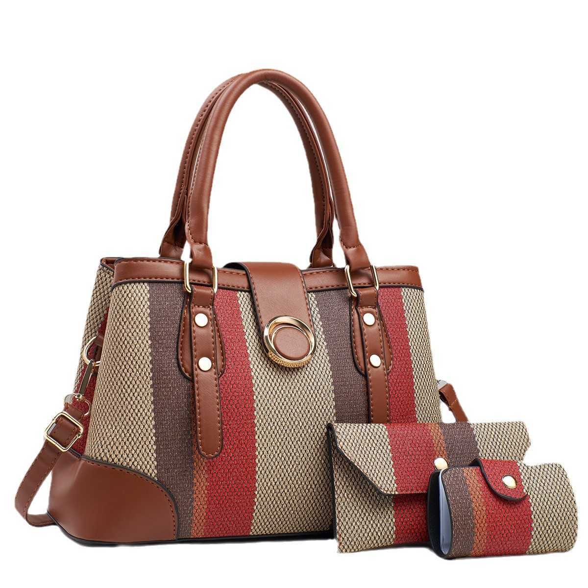 Autumn Large Capacity Handbag Fashion Versatile Women's Single Shoulder Crossbody Bag 241215