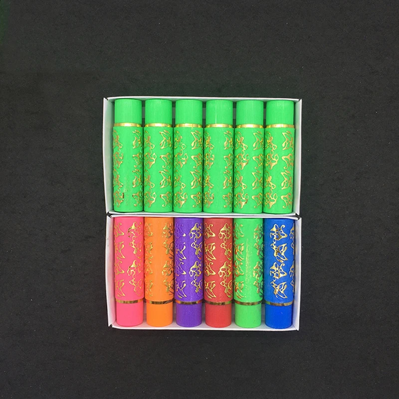 6PCSBOX Dark Green Magic Spotting Lipgloss Lipstick Long Lasting Lip Liner Butterfly Green Lipstick Cosmetics Makeup Maquiagem 241204