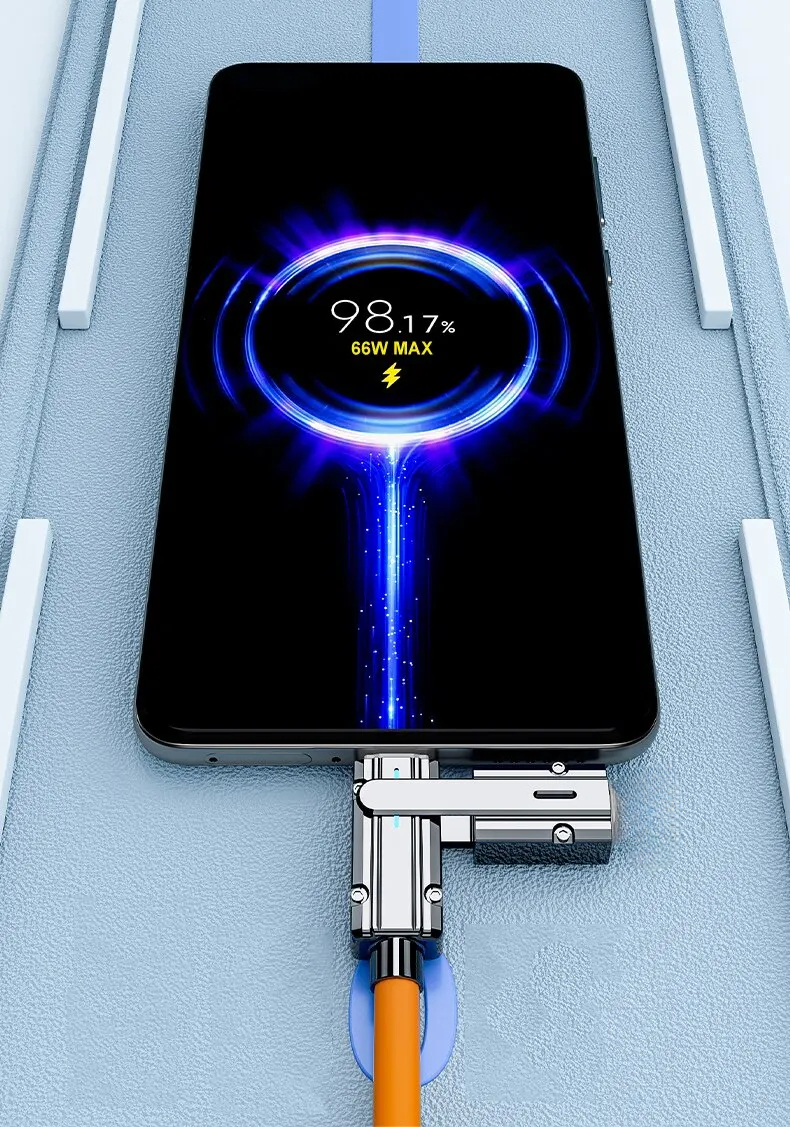 4 In 1 120W USB A/C to Type C Cable 3 IN 1 PD 100W Fast Charging Data Cable for iPhone 15 Pro Max Samsung S24