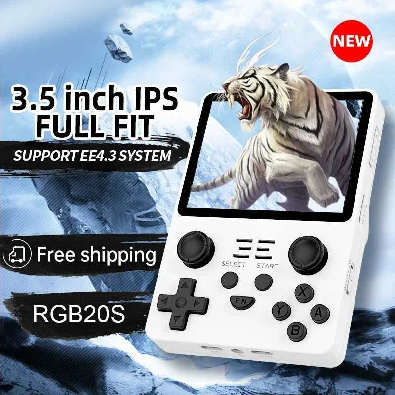 POWKIDDY RGB20S New Handheld Game Console Retro Open Source System RK3326 3.5-Inch 4 3 IPS Sn Childrens GiftsXJ241204