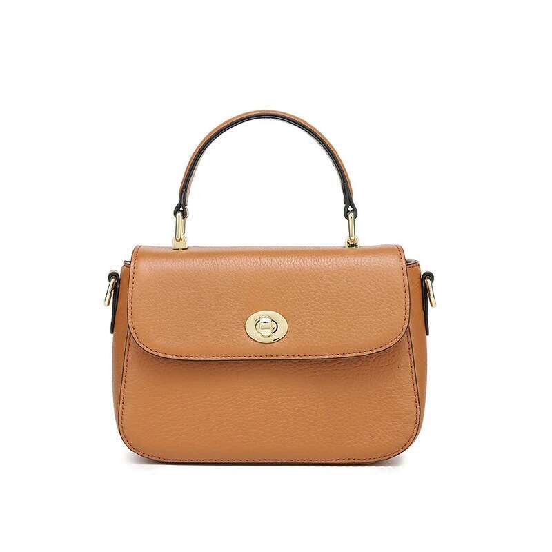 Motingsome Small Square Bag Women Genuine Leather Fashion Designer Bags Crossbody Flap Purse Cowhide Daily Tote New