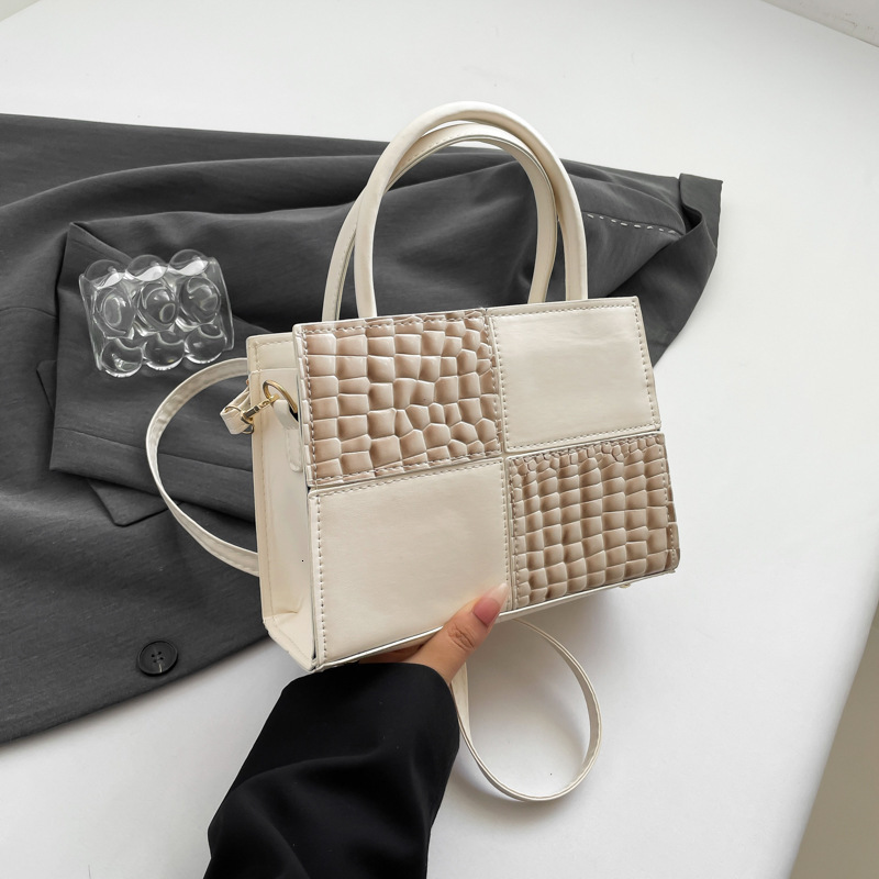 Large capacity women s trend new fashion bag women leisure s crocodile pattern designer handbag single shoulder crossbody bag