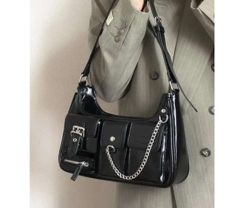 New Chain Underarm Bags Commuter Single Shoulder Crossbody Pocket Fashion Tote Bag Women