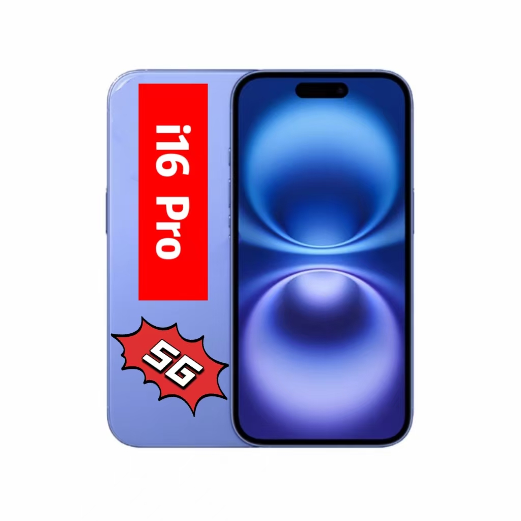 New I16 Pro High-end Cellphone 7.3 HD Second Screen Smartphone 5G Android13 Mobile Phone 16G+1T Dual Sim Celulares 108MP 8000Mah