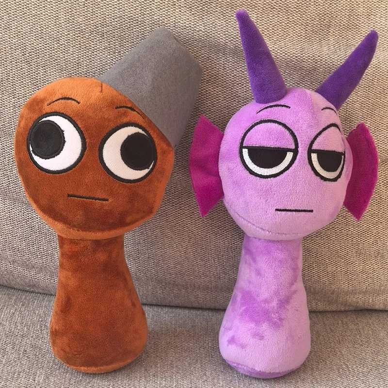 New Sprunki Plush Toys Sprunki Incredibox Plush Doll Anime Game Role Pillow Doll Children Stuffed Dolls Christmas GiftsXJ250218