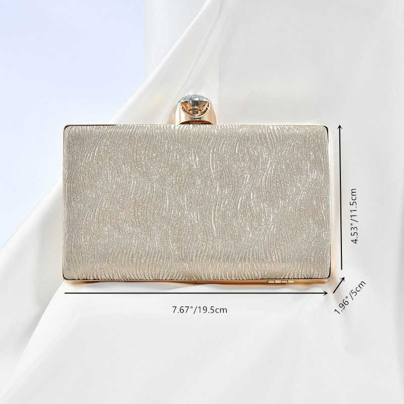 Urban Minimalist Banquet Dress Bag, Plaid Style Women's Handbag, Geometric Pu Square Bag 241204