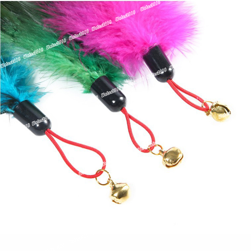 Chicken Feather Toy Plastic Pendant Creative Funny Cat Stick Replacement Head Pet Supplies