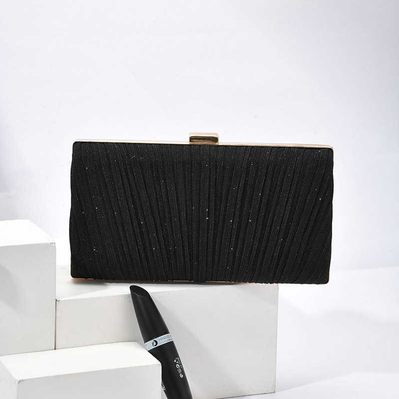 European Style Solid Color Dinner Bag Banquet Bag New Fashion Simple Bag Celebrity Handbag 241204