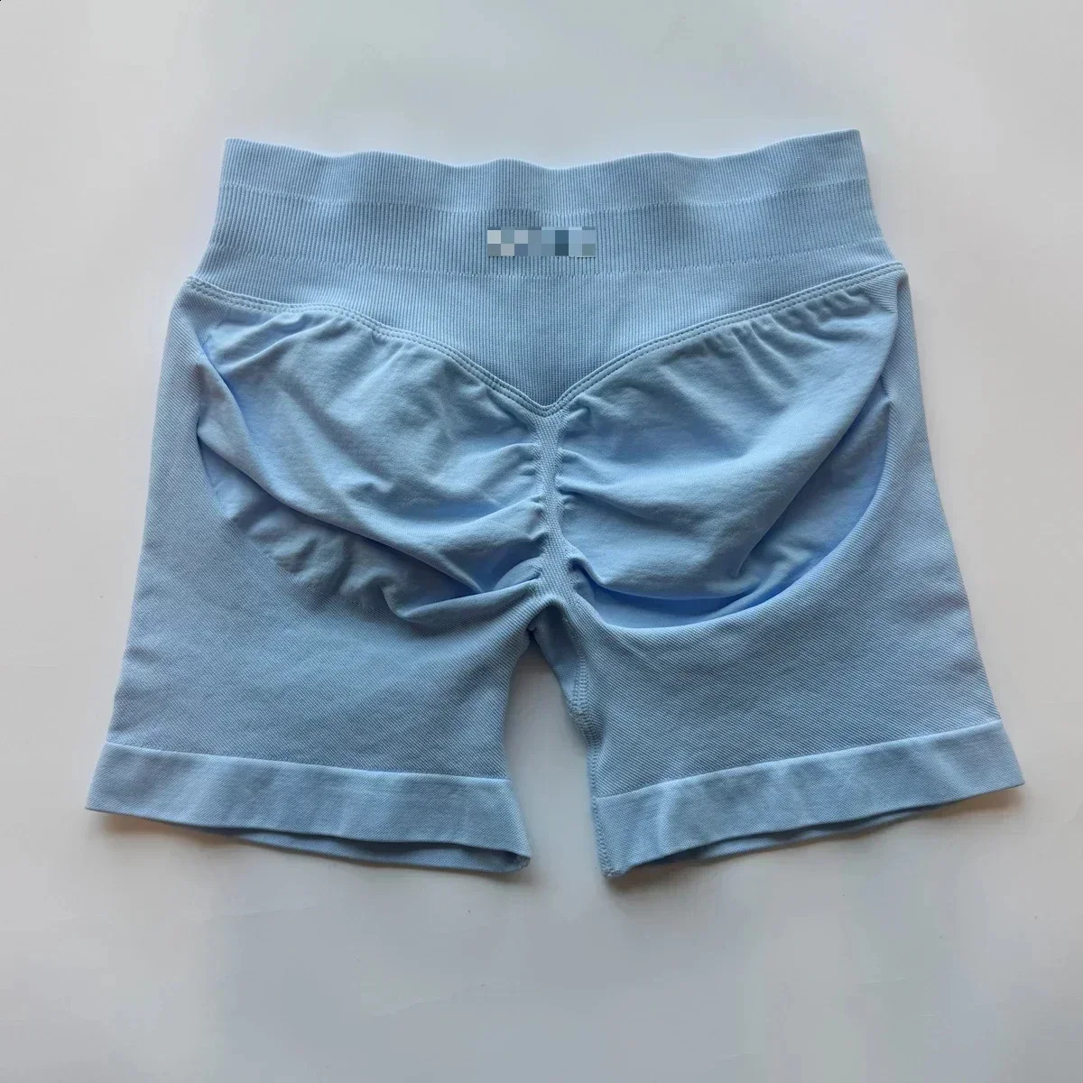 Impact Shorts With Low Ribbed Band Yoga Short Seamless Scrunch Bum Workout Gym Booty Stretch Running 241203