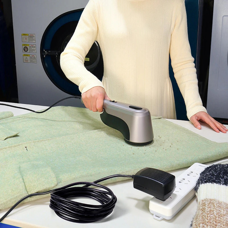 60W commercial wool removal machine scroll machine professional hair trimmer clothing electric wool removal dry cleaning machine shaving ball 241203