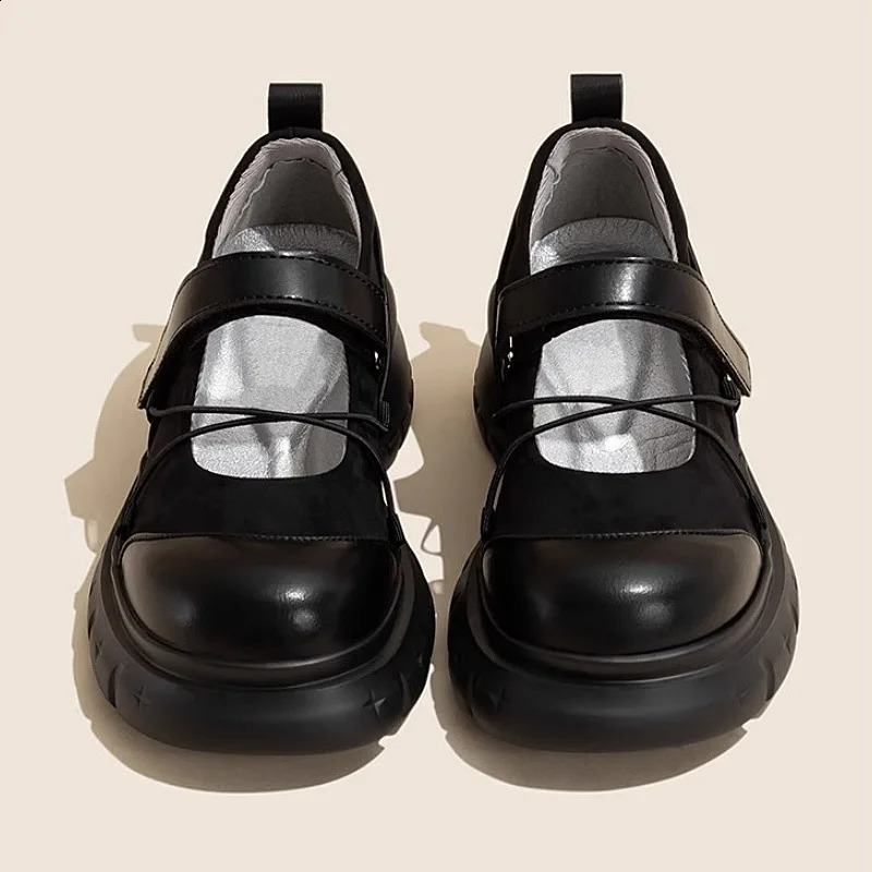 Retro womens shoes casual womens shoes sports shoes Clogs platform Modis fully matched reptile summer cross dress 2024 Mary Janes Ru 241203