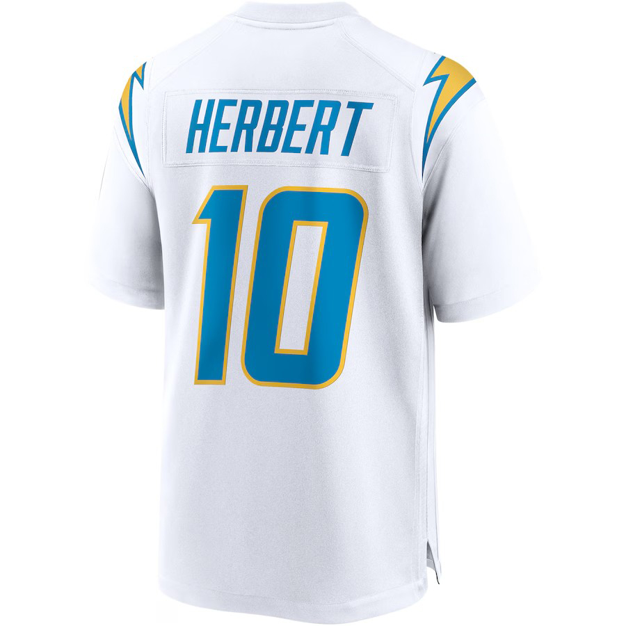 Herbert Football Jersey Lance Hampton Harris Haskins Custom Football Jerseys Any Name Number Mens Womens Youth
