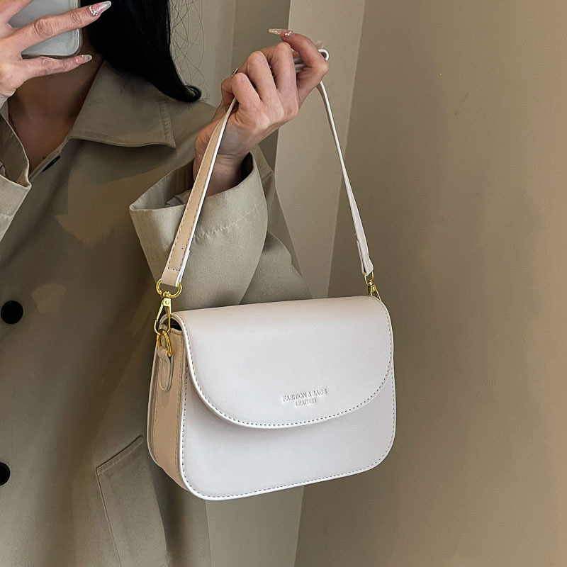 Texture female 2025S designer new style fashionable simple crossbody small square atmospheric versatile women bag shoulder bag