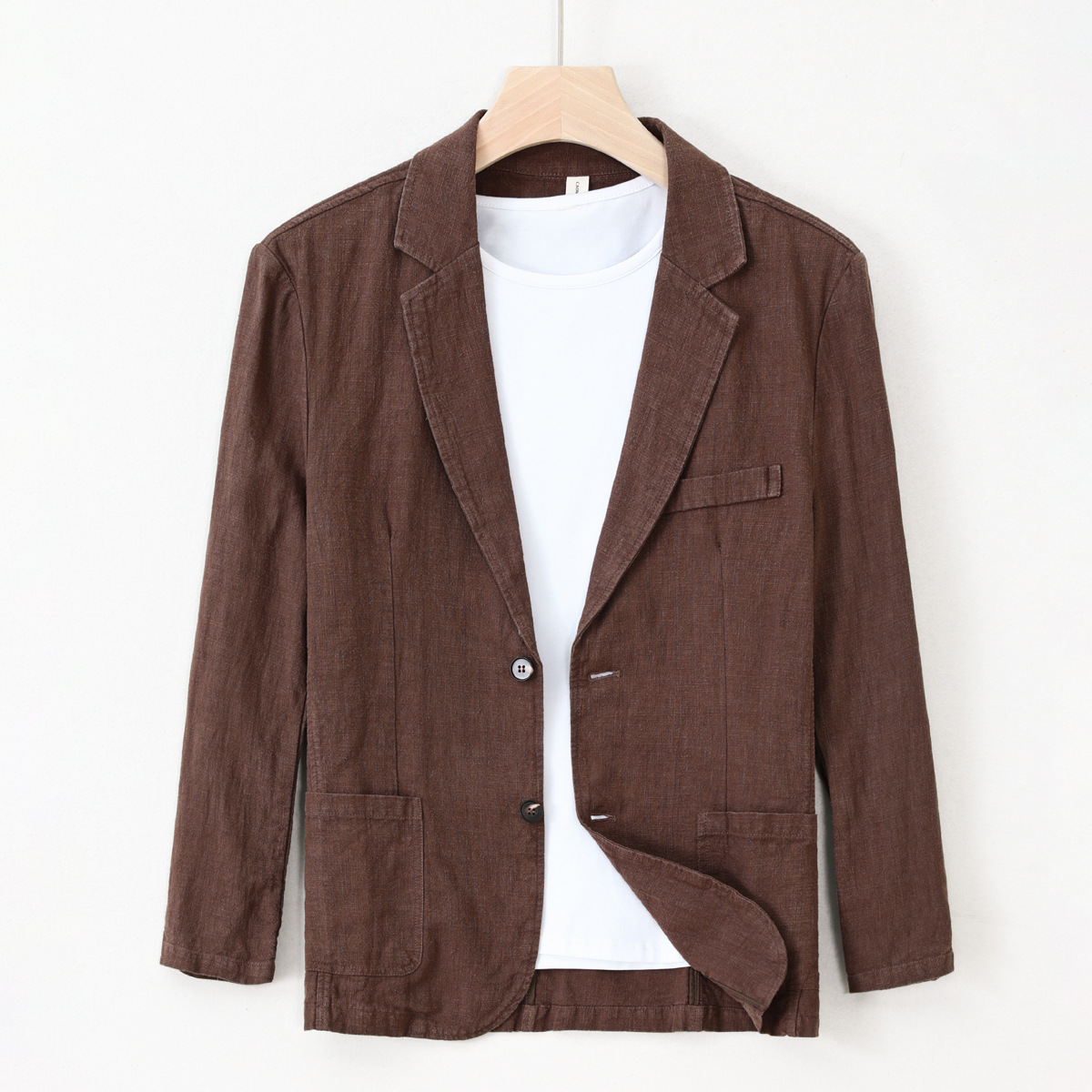 H438 Suit middle-aged men's fashion casual suit jacket single western casual wear