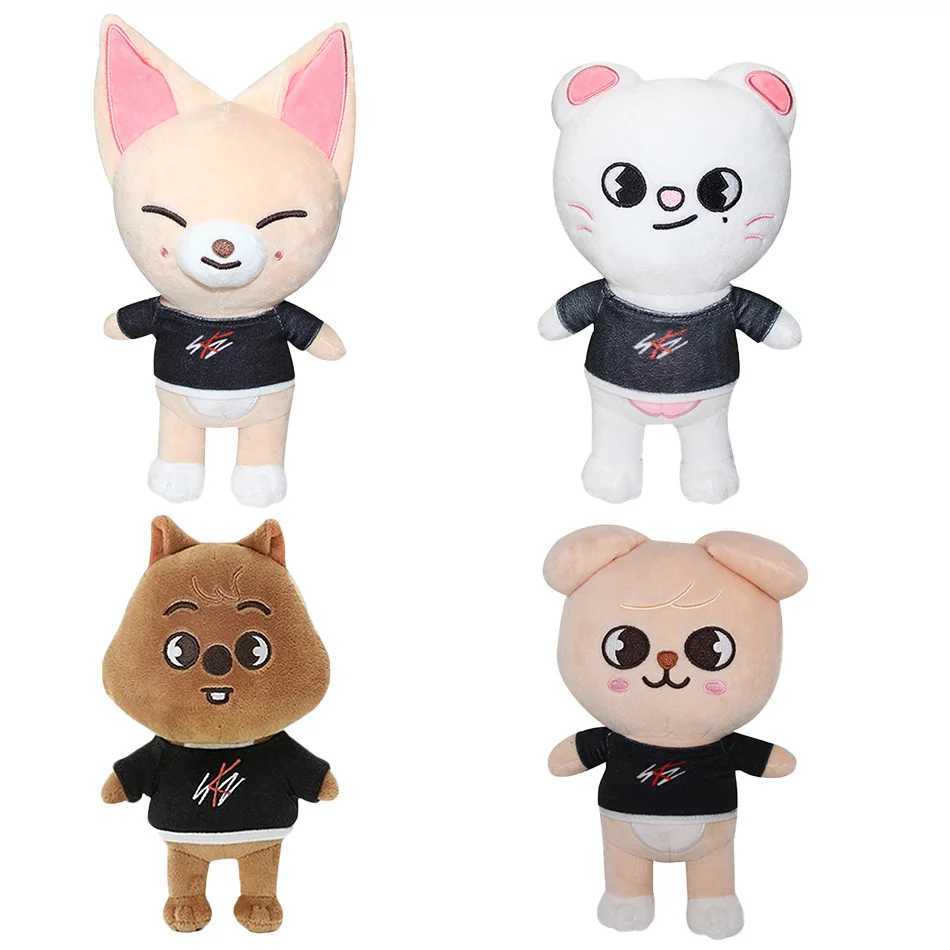 SKZOO Plush Toys 23cm Stray Kids Plush Wolf Chan Stuffed Animal Plushies Doll Kaii Companion for Kids Adults Fans GiftXJ241204