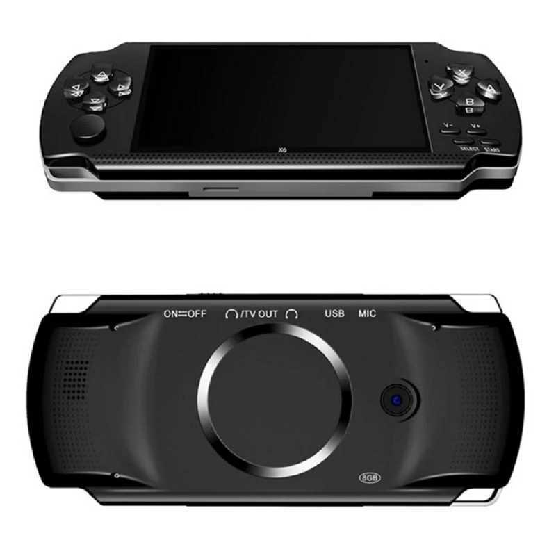 4.3-inch Sn Game Console For PSP Game Console Handheld Game Players 8G Built-in 10000 Games port 8/16/32/64/128 Bit GameXJ241204