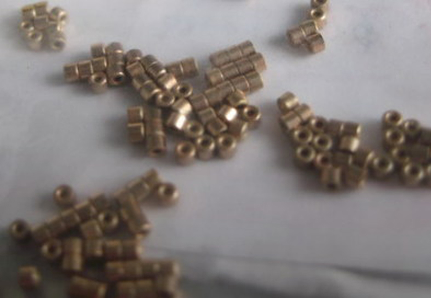 High-Precision Microbearings Made from Powder Metallurgy Material ID 0.8mm, OD 1.6mm, L 1.3mm by Factory