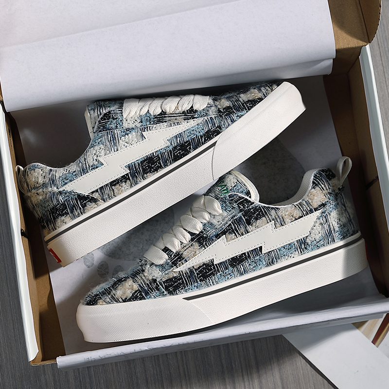 Lightningxstorm Picasso joint lightning storm sneakers men and women casual shoes