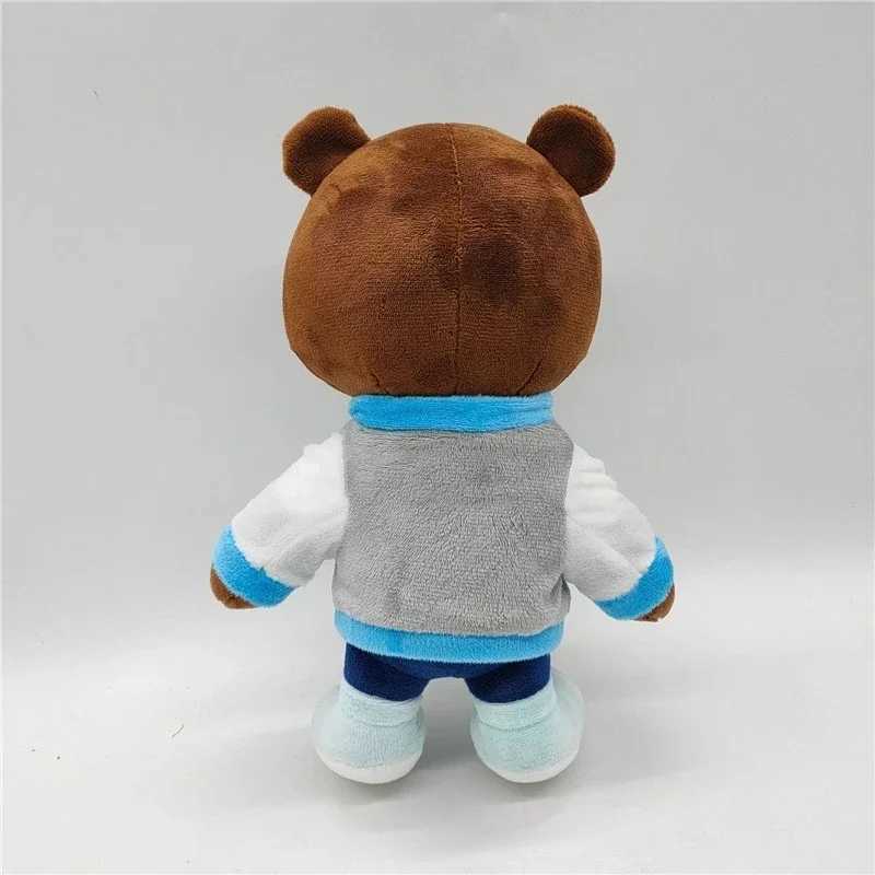Kaii Kanye Dropout Bear Teddy Bear Plush Toys Kanye West Graduation Soft Stuffed Home Room Decor Birthday GiftXJ241204