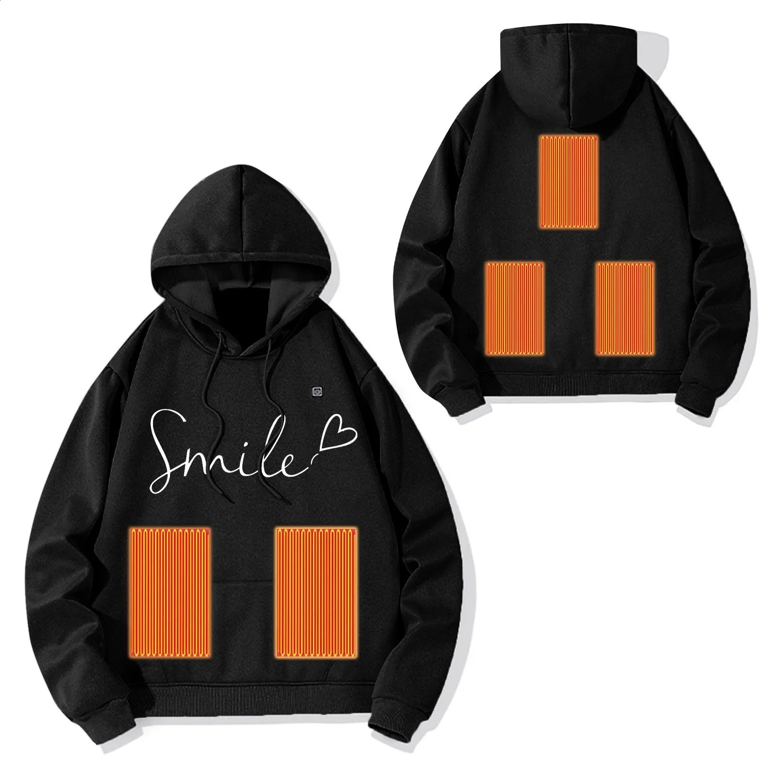 Womens and mens hoodies winter pull with pockets unisex hoodie with 5 outdoor jackets 241203