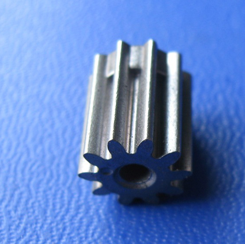 Precision Metal Gear, 0.8 Modulus, 10 Teeth, 2.6mm Inner Diameter Manufactured by Powder Metallurgy