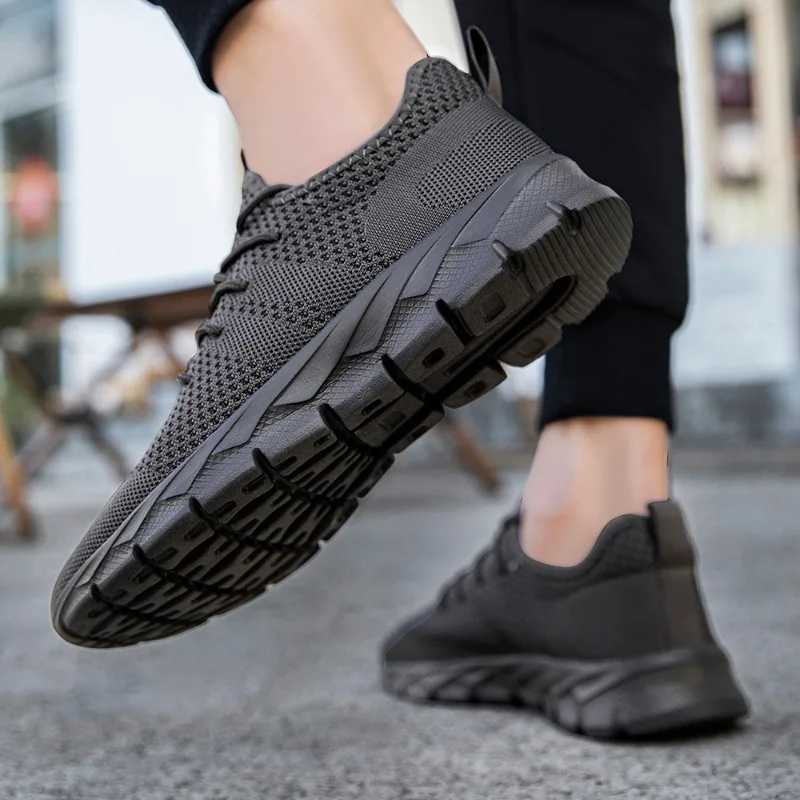 Fujeak lightweight casual mens shoes anti slip comfortable breathable sports shoes outdoor running shoesC250425