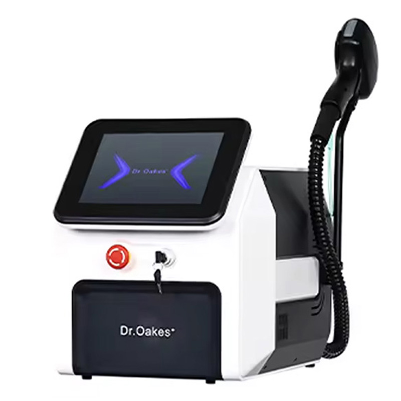 New Style 3 wavelengths laser nd yag 810nm hair removal diode picosecond q switched tattoo removal instrument