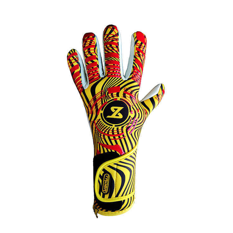 Goalkeeper Gloves with Strong Grip Football Goalkeeper Gloves Size 6/7/8/9/10 Thick Latex Football Gloves for Children and AdolescentsW241029