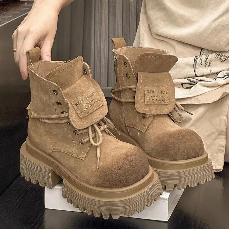 Med High Heels Womens Rubber Shoes Raincoat PU Sewing Raincoat Womens Rubber Boots 241203